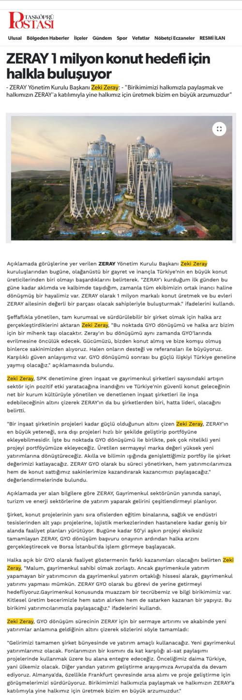 Taş Köprü Rotası